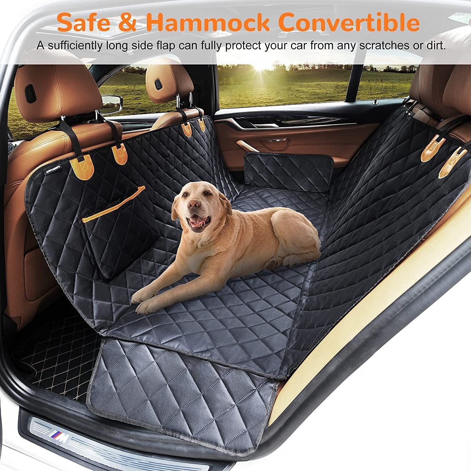 Pet Car Travel Rear Seat Cover